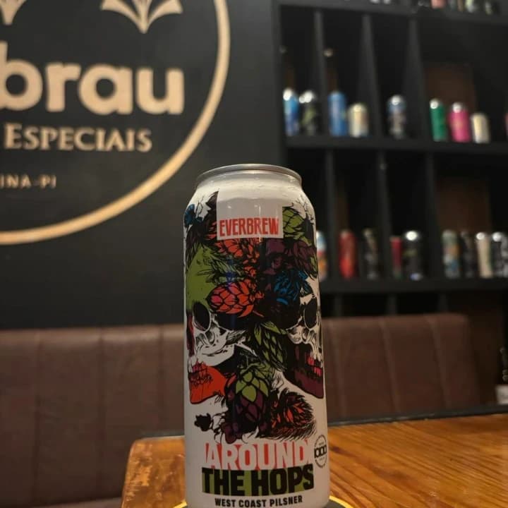 EVERBREW AROUND THE HOPS LATA 473ML